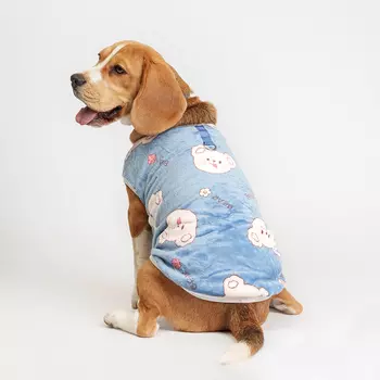 Petmax Толстовка для собак, 3XL, голубой