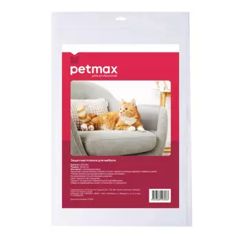 Petmax Защитная пленка для мебели, 30х45 см, прозрачная