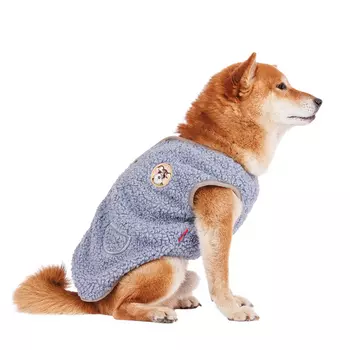 Petmax Жилетка-пальто для собак 4XL голубой (унисекс)