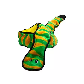Petstages Игрушка для собак Invincibles Змея XXL с 12 пищалками, 1,5 метра
