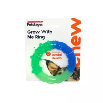 Petstages Игрушка для собак ОРКА кольцо-растем вместе, мультиповерхность, 15 см