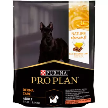 Pro Plan ® Сухой корм Nature Elements для взрослых собак мелких и карликовых пород, с высоким содержанием лосося, 700 г