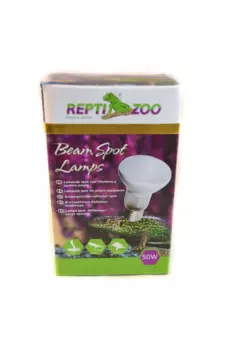 Reptizoo Лампа греющая стандарт 50Вт, Е27