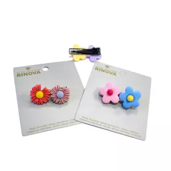 RINOVA Зажим цветок 1 шт