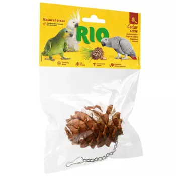 RIO Лакомство-игрушка Кедровая шишка для птиц