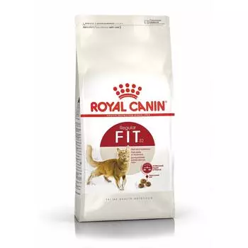 Royal Canin Fit 32 Regular Сухой корм для бывающих на улице кошек в возрасте от 1 до 7 лет, 400 гр.