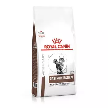 Royal Canin Gastrointestinal Moderate Calorie GIM35 S/O Сухой диетический корм для кошек при нарушении пищеварения, 2 кг