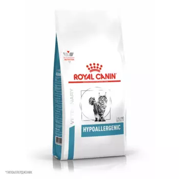 Royal Canin Hypoallergenic Сухой корм для кошек с пищевой аллергией, 350 гр.