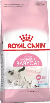 Royal Canin Mother and Babycat First Age Сухой корм для беременных, кормящих кошек и котят в возрасте от 1 до 4 месяцев, 4 кг