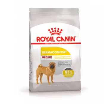 Royal Canin Medium Dermacomfort Сухой корм для собак средних пород, склонных к кожным раздражениям, 10 кг