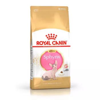 Royal Canin Sphynx kitten Сухой корм для котят породы сфинкс младше 12 месяцев, 2 кг