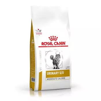 Royal Canin Urinary S/O Moderate calorie Сухой корм для кошек при заболеваниях дистального отдела мочевыделительной системы, модератор калорий, 1,5 кг