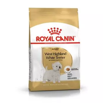 Royal Canin West Highland White Terrier Adult корм для собак породы вест-хайленд-уайт-терьер от 10 месяцев, 1,5 кг