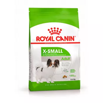 Royal Canin X-Small Adult Сухой корм для миниатюрных собак от 10 месяцев до 8 лет, 1,5 кг