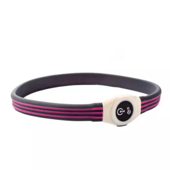 Rungo Ошейник силиконовый для собак, обхват шеи 65 см, ширина 2,5 см, черный