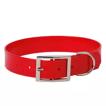 Rungo Ошейник для собак из биотана, обхват шеи 39-51,5 см, ширина 2,5 см, красный