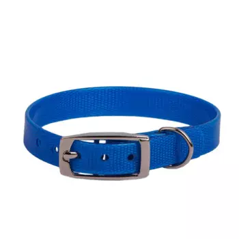 Rungo Ошейник из биотана для собак мелких пород, синий, 12 мм, обхват шеи 20-24 см