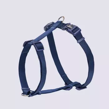 Rungo Шлейка для собак Vario, L-XL, обхват груди 75-120 см, ширина ремешка 2,5 см, индиго