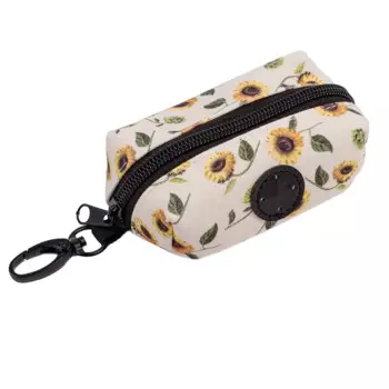 Rurri Диспенсер Pure Sun для пакетов в цветочек, белая