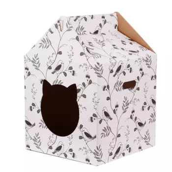 Rurri Домик из картона Снегири, 34х34х50см