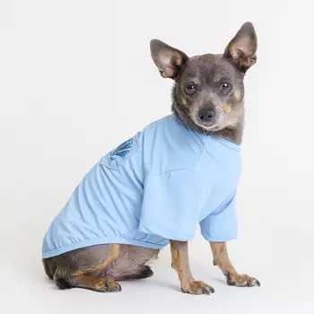 RURRI Футболка с ракушкой для собак, M, синяя