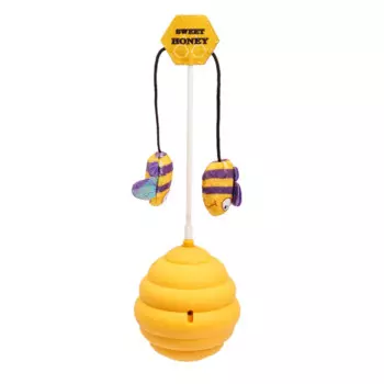 RURRI Игрушка интерактивная для кошек Hunny Pot Spin