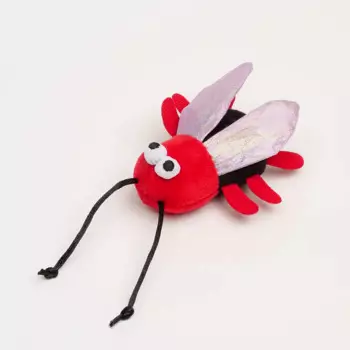 RURRI Игрушка для кошек Жук, 8х8,5х3,5 см