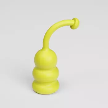 Rurri Игрушка для собачьих лакомств, 13х5х5 см, желтый