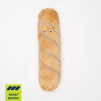 RURRI Игрушка для собак Багет, 27х6,5х6,5 см