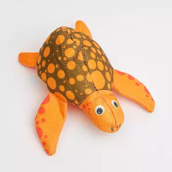RURRI Игрушка для собак Черепаха, 14х11,5х5 см