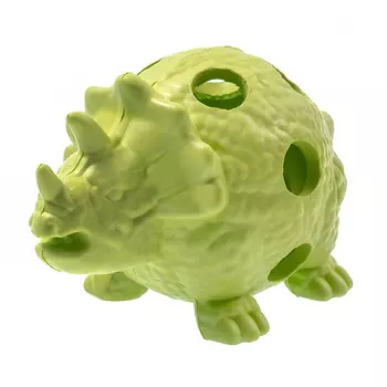 Rurri Игрушка для собак Динозавр с мячом, 12,5 см