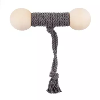 Rurri Игрушка для собак Гантель 25 см, серый