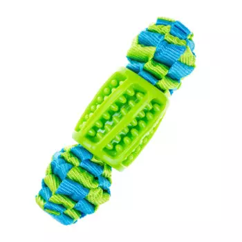 Rurri Игрушка для собак Гантель на веревке 15 см