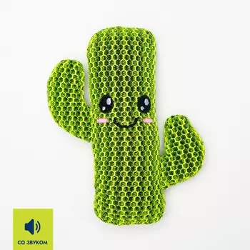 RURRI Игрушка для собак Кактус, 15х12х3,5 см