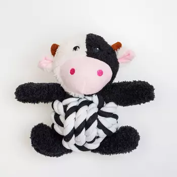 RURRI Игрушка для собак Корова, 16х14х9 см