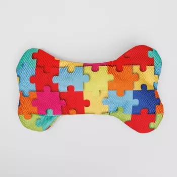 Rurri Игрушка для собак Косточка Пазл, 20 см