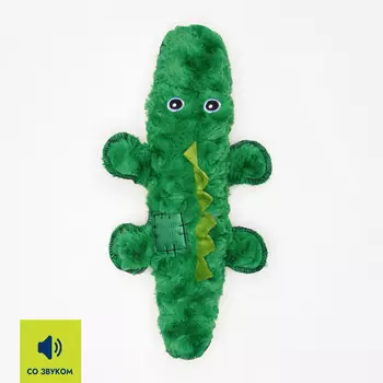 RURRI Игрушка для собак Крокодил, 30х16х7,5 см