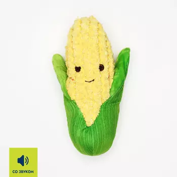 RURRI Игрушка для собак Кукуруза, 15,5х7х6 см