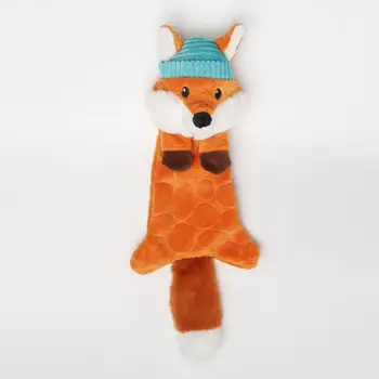 RURRI Игрушка для собак Лисица в шапочке, 44х16,5х9 см