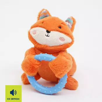 RURRI Игрушка для собак Лисичка, 18х7х7,5 см