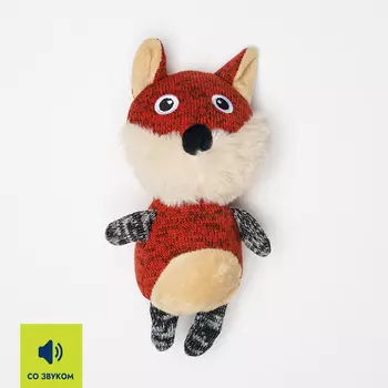 RURRI Игрушка для собак Лисичка, 20х11,5х7 см