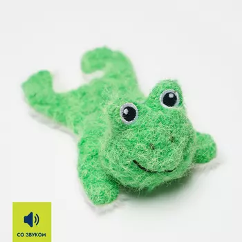 RURRI Игрушка для собак Лягушонок, 15х8х5 см