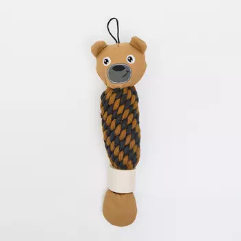 RURRI Игрушка для собак Медведь, 35х10х6 см