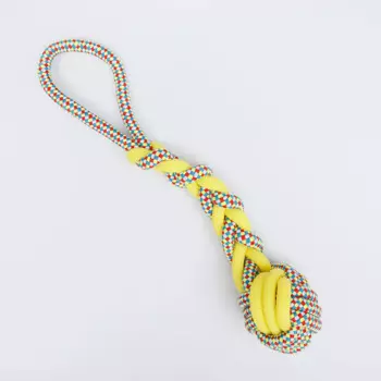 Rurri Игрушка для собак Мяч на веревке, 41 см