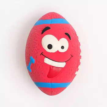 RURRI Игрушка для собак Мяч регби, 9,5х6х6,4 см