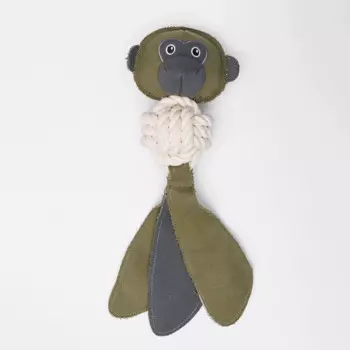 Rurri Игрушка для собак Обезьяна с мячом, 40 см