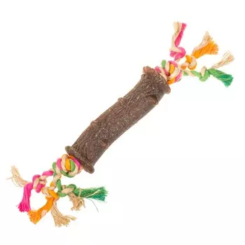 Rurri Игрушка для собак Палка 12,5 см с веревкой