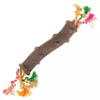 Rurri Игрушка для собак Палка 20 см с веревкой