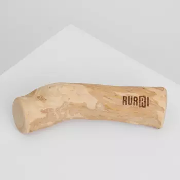 RURRI Игрушка для собак Палочка из кофейного дерева, диаметр 4,6-5,5 см, длина 21 см