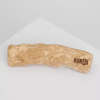 RURRI Игрушка для собак Палочка из кофейного дерева, диаметр 5,6-7 см, длина 22 см